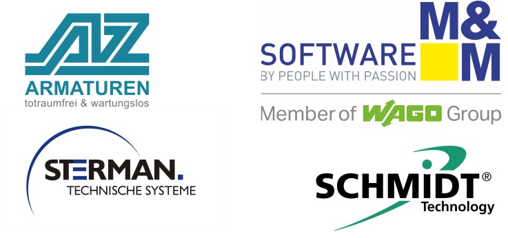 Partner-Logos M&M und Schmidt Technology